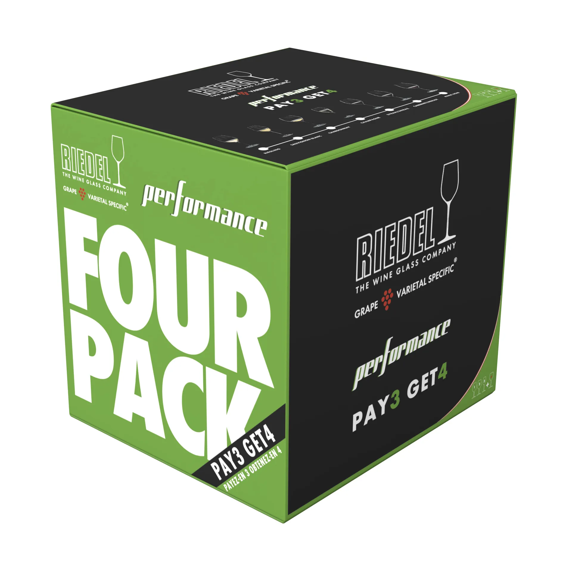 Performance Riesling vinglass 4-pk, 62,3 Riedel