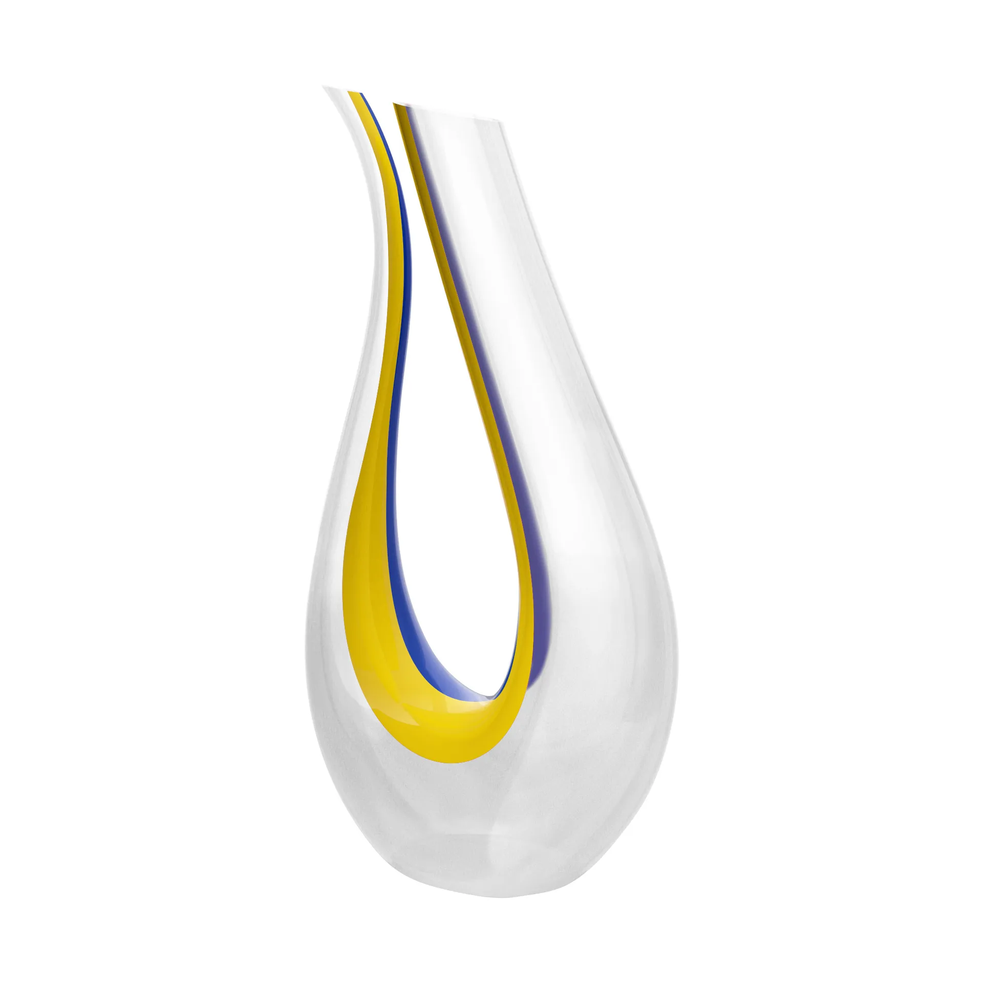 Riedel Amadeo Karaffel, Yellow-blue Riedel