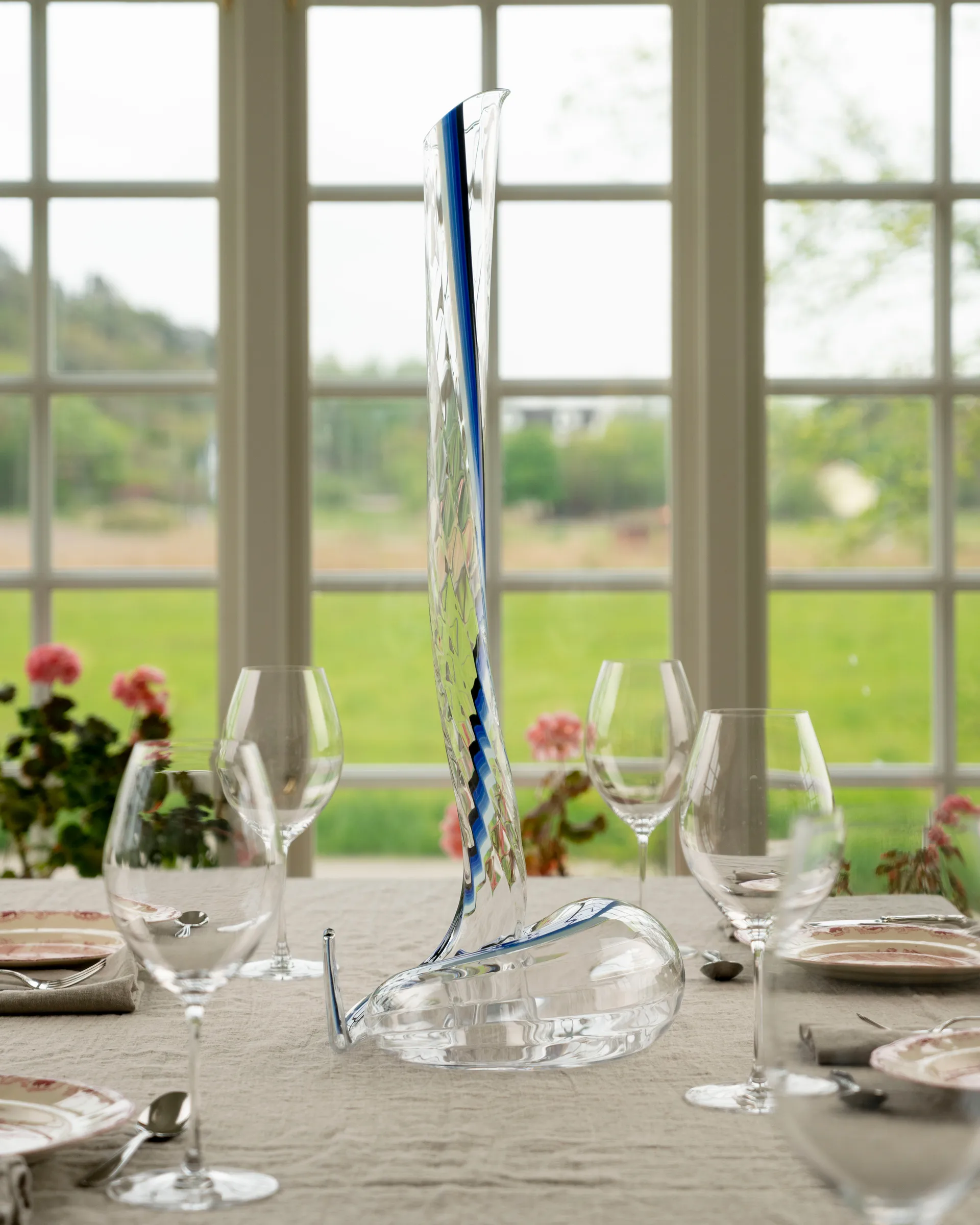 Riedel Cobra Magnum Optic Karaffel, Blue-black Riedel