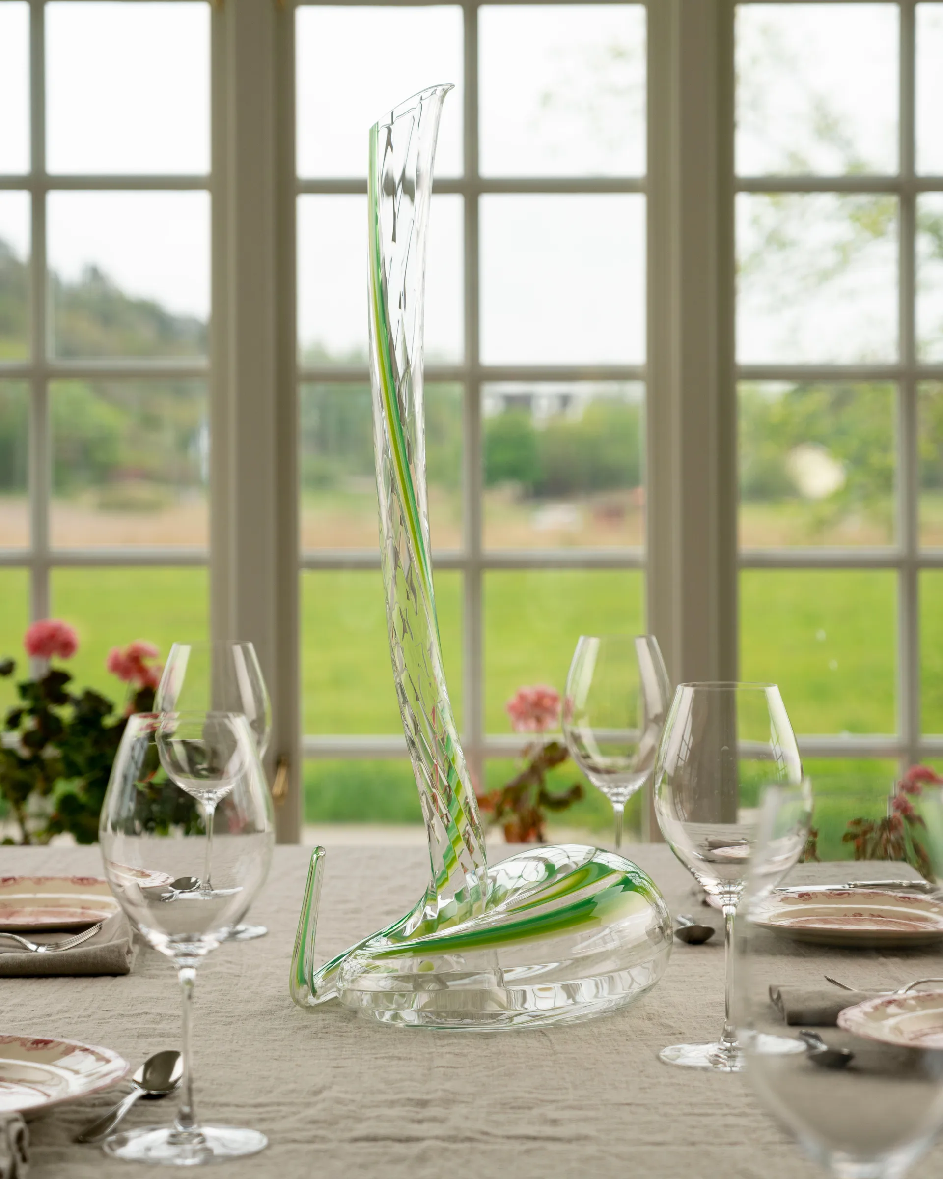 Riedel Cobra Magnum Optic Karaffel, Green Riedel