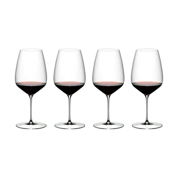 Riedel Veloce vinglass - Cabernet-Merlot, 4-pakning, 82,9 cl - Riedel