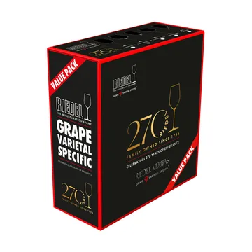 Veritas Riesling-Zinfandel vinglass 40,9 cl - 270-årsjubileum, 2-pakning - Riedel