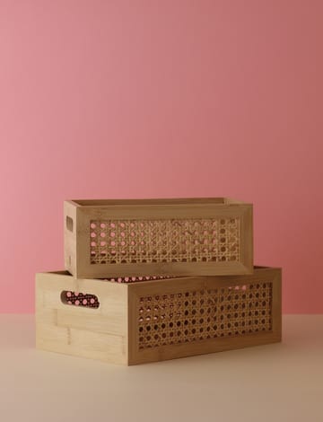 Bamboo box oppbevaringsboks 20x30 cm - Bambu - RIG-TIG