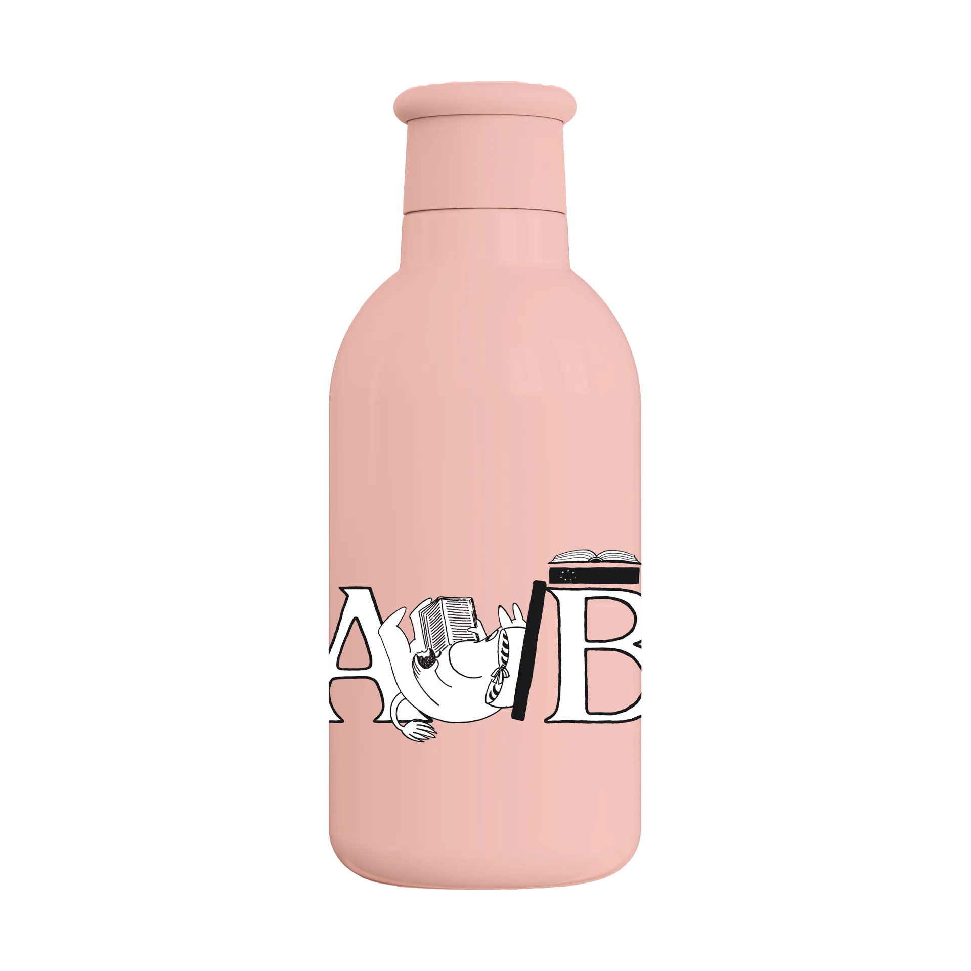 Moomin ABC termosflaske 0,5 L, Moomin salmon RIG-TIG
