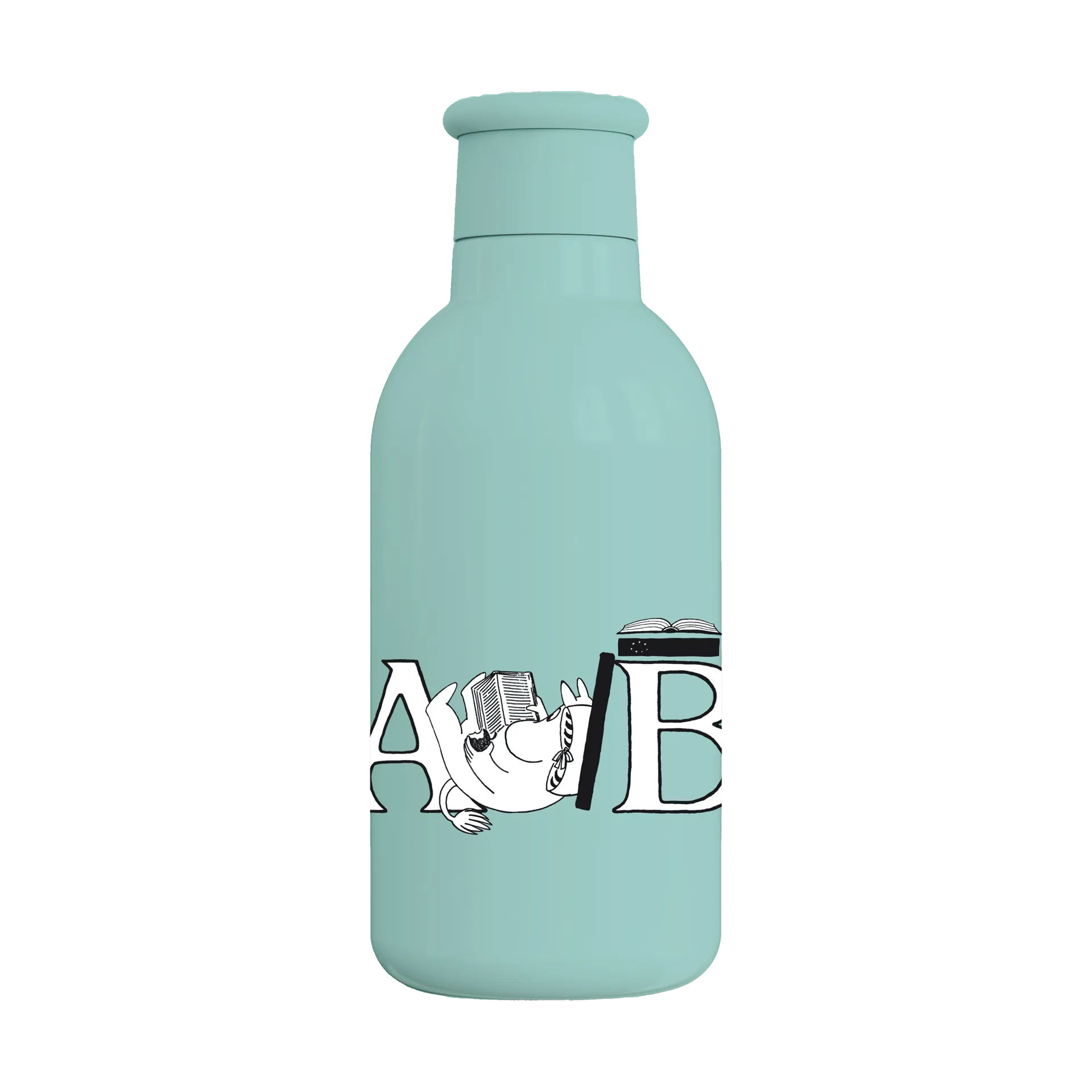 Moomin ABC termosflaske 0,5 L, Moomin turquoise RIG-TIG