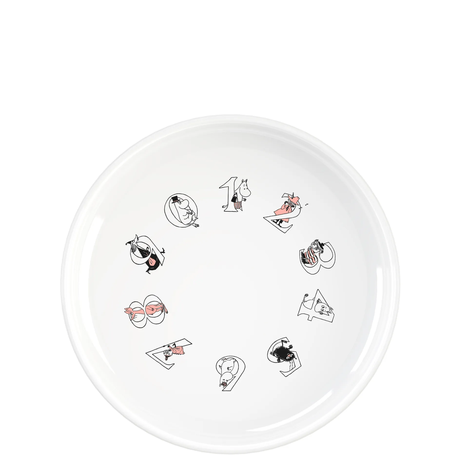 Mummi ABC dyp tallerken Ø15 cm, Salmon RIG-TIG