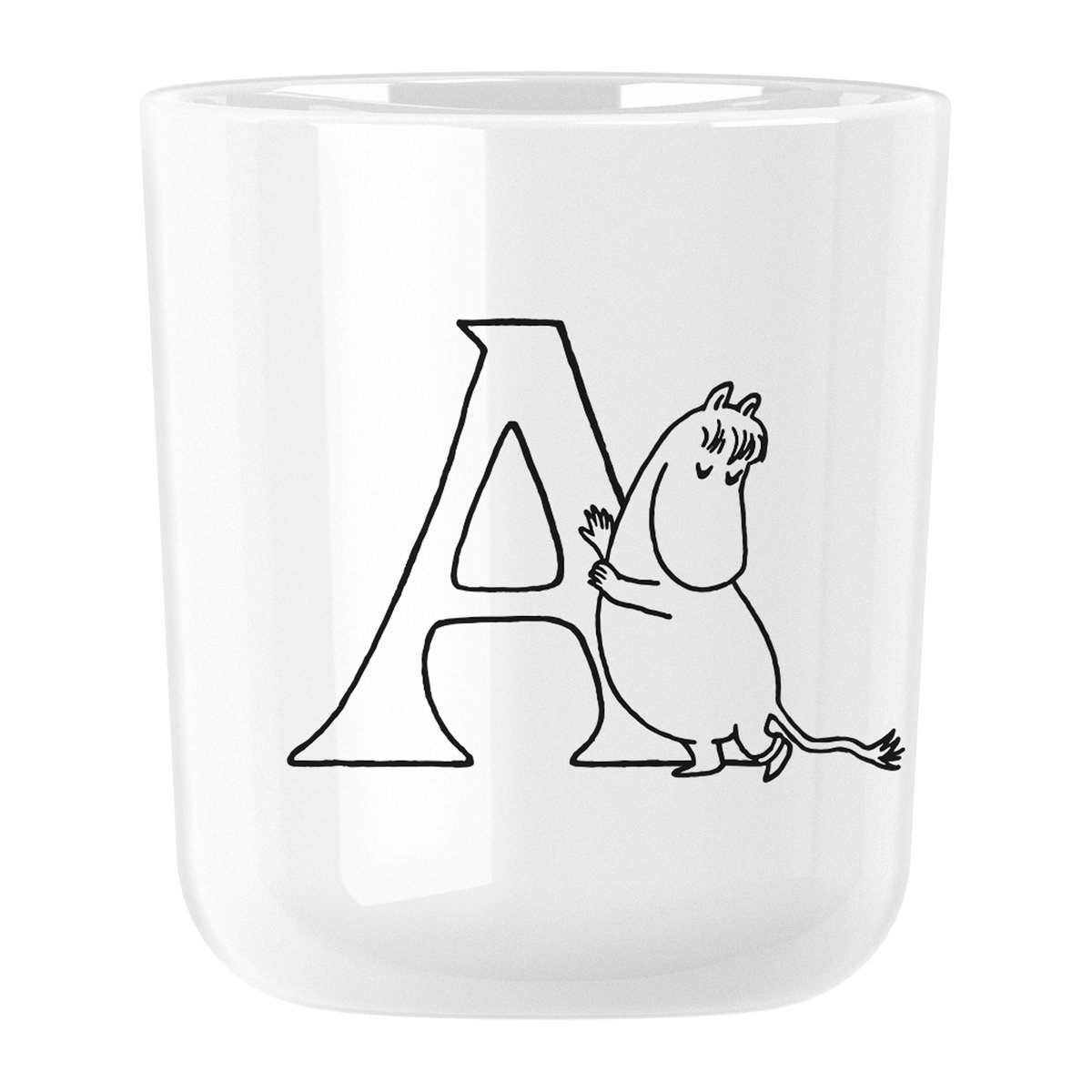 RIG-TIG - Moomin ABC krus A 20 cl hvit