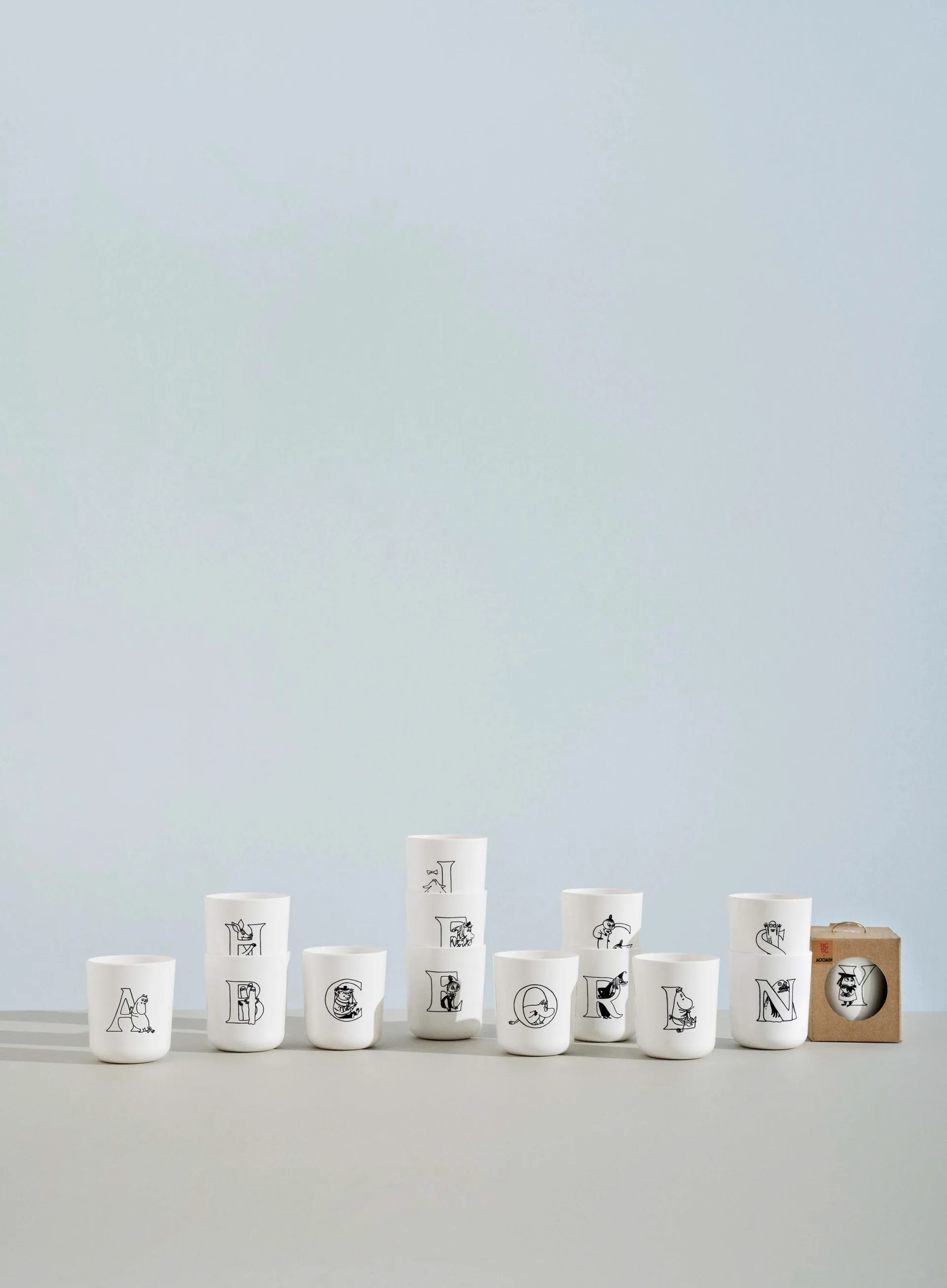 Mummi ABC krus 20 cl, E RIG-TIG