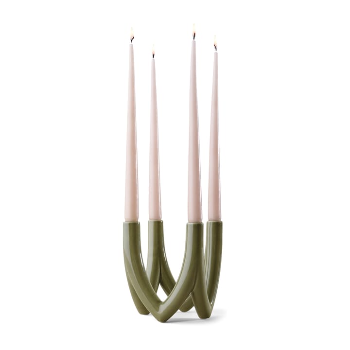 Chandelier lysestake no. 56, Olive Green Ro Collection
