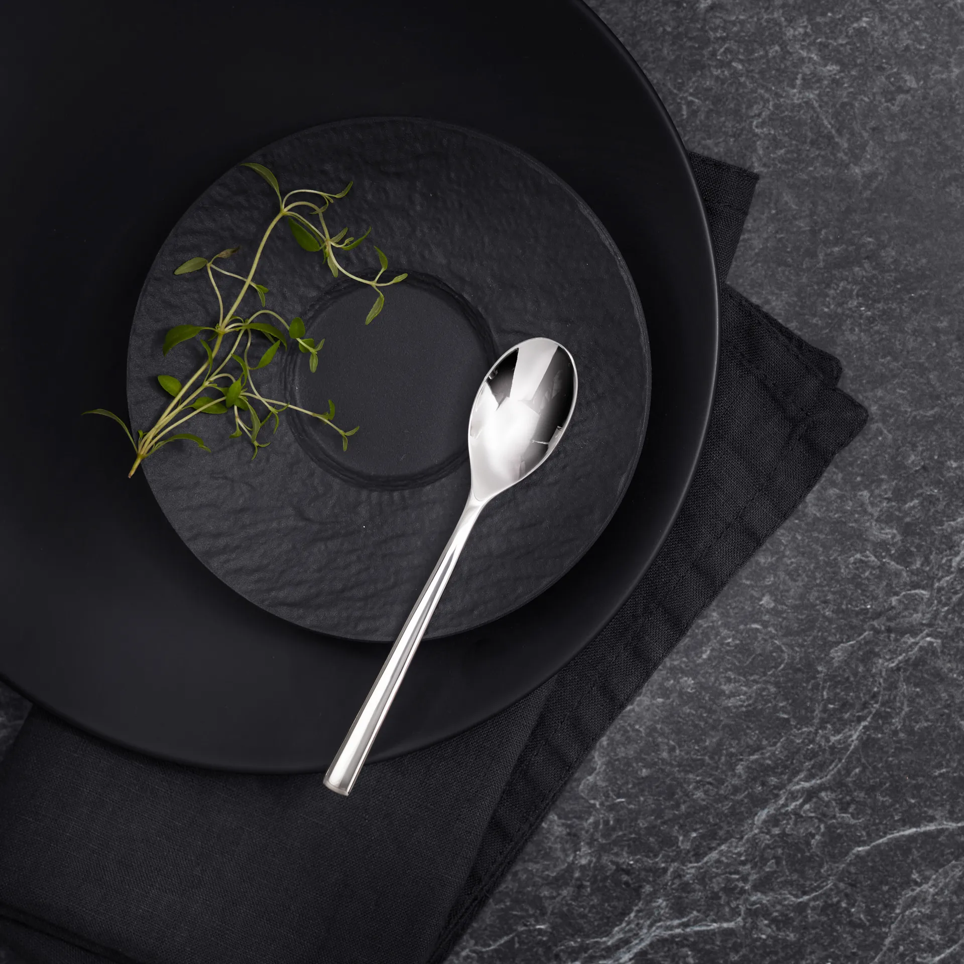 Blockley kaffeskje blank, Rustfritt stål Robert Welch