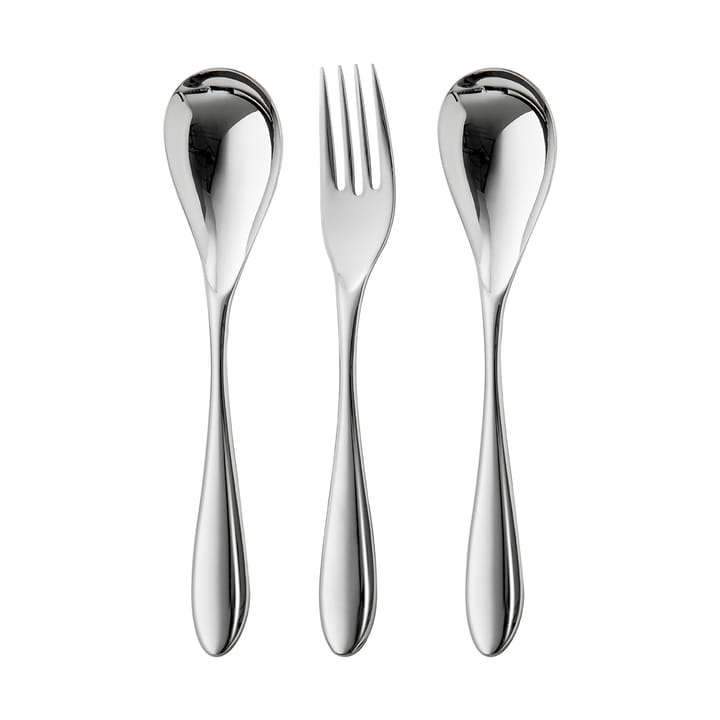 Bourton Bright serveringsbestikk 3 deler - Rustfritt stål - Robert Welch