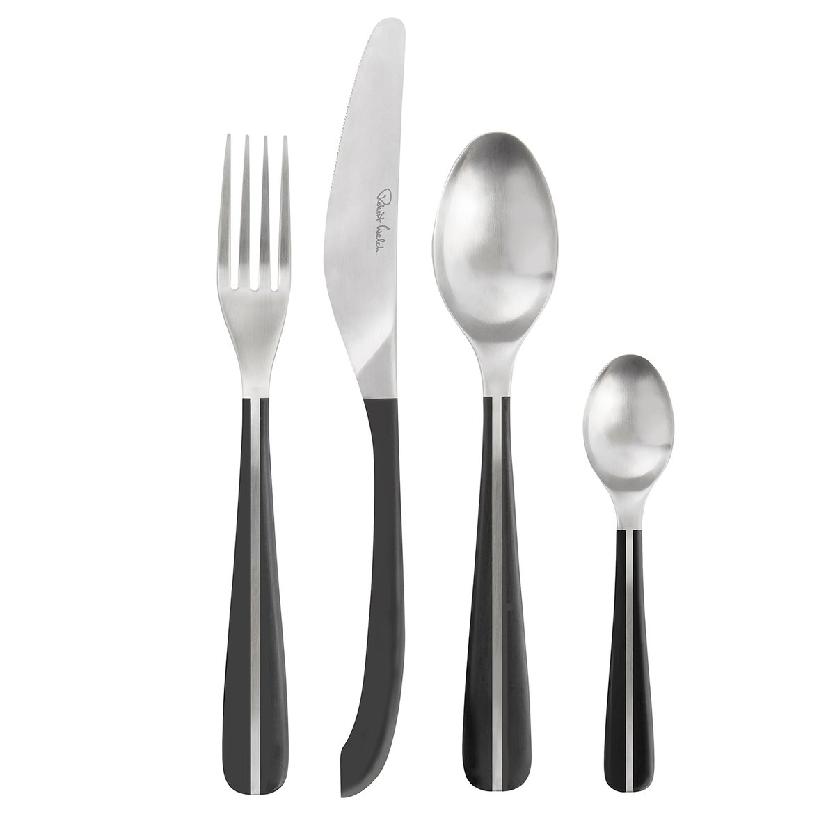 Robert Welch - Contour Noir biffkniv 4 stk