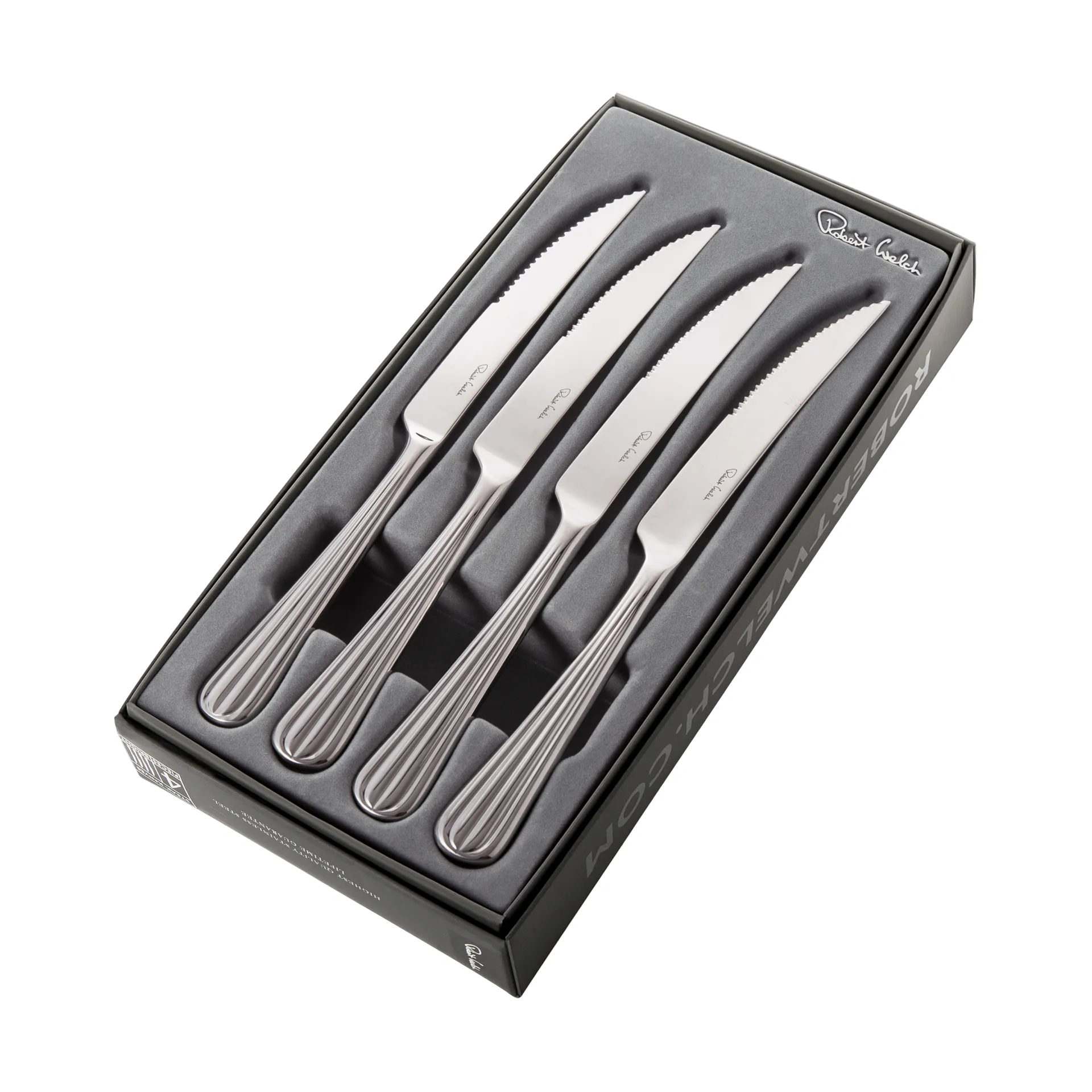 Palm Bright grillkniv 4-pakning, Rustfritt stål Robert Welch