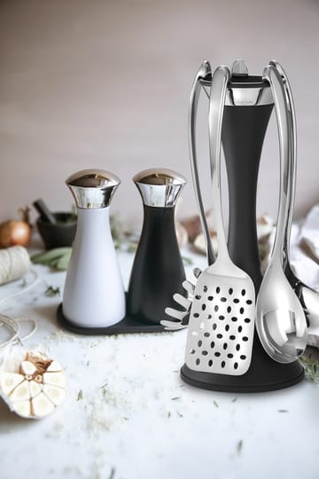 Robert Welch Signature kjøkkenredskapsholder 6 deler - Svart - Robert Welch