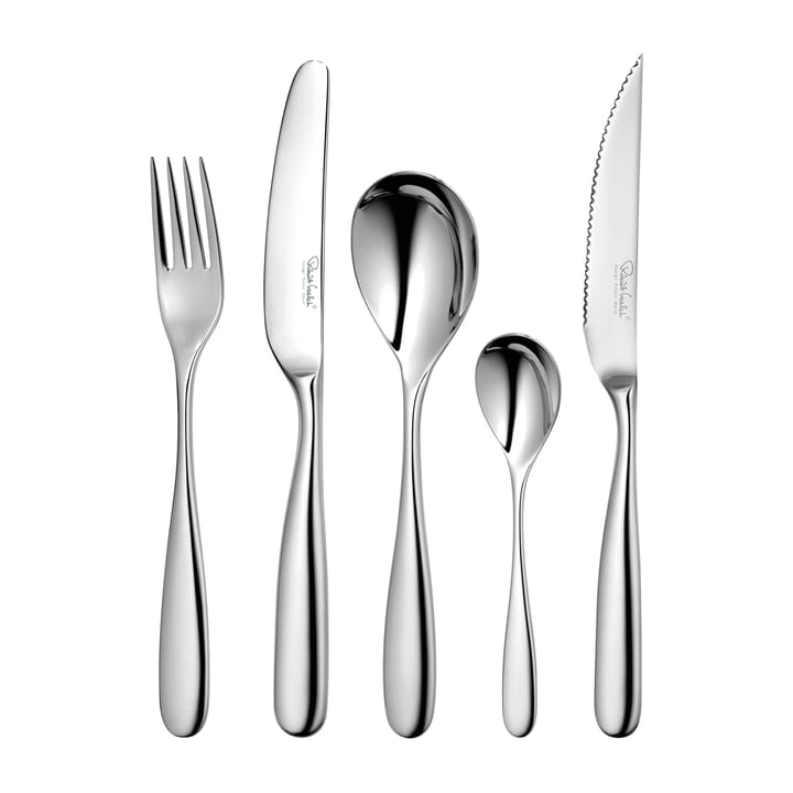 Stanton Bright bestikksett + grillkniv, 24 + 6 deler Robert Welch