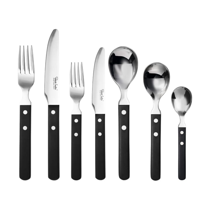 Trattoria bestikksett 56 deler - Svart - Robert Welch