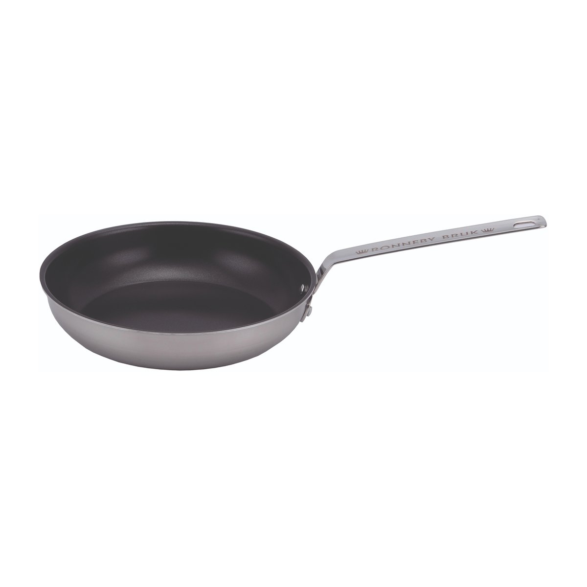 Ronneby Bruk Inox stekepanne rustfri med keramisk non-stick-overflate Ø 20 cm