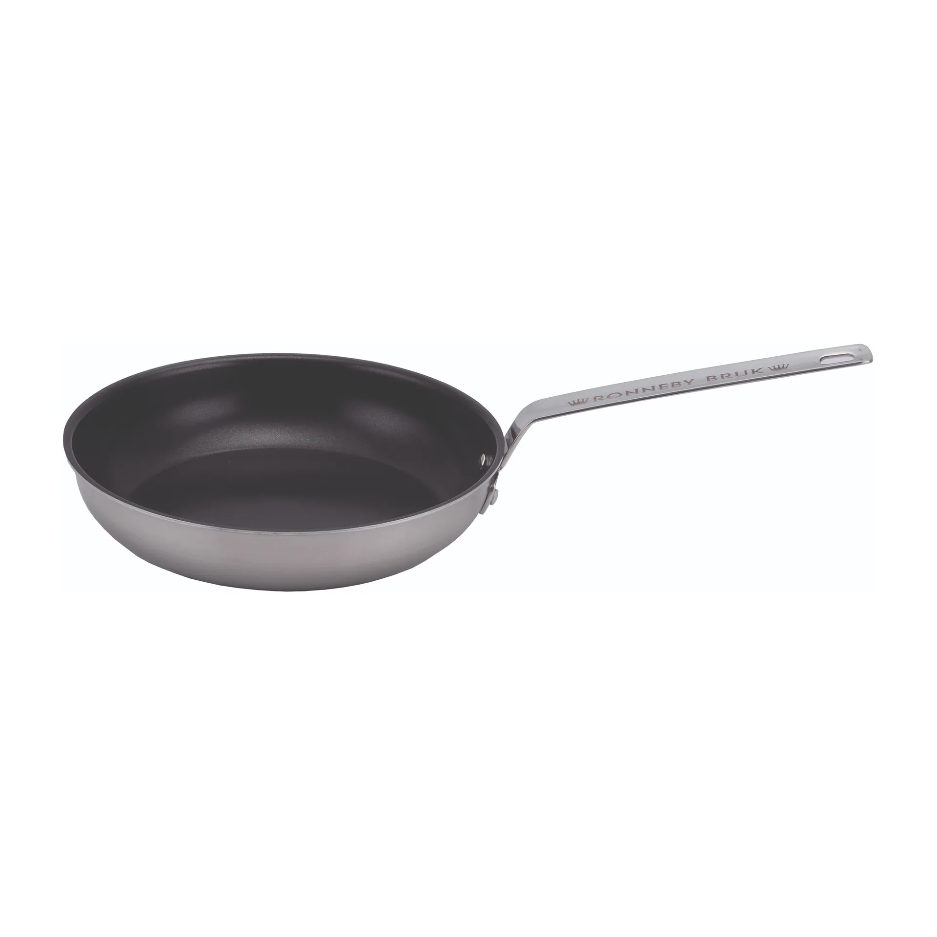 Inox stekepanne rustfri med keramisk non-stick-overflate, Ø 26 cm Ronneby Bruk