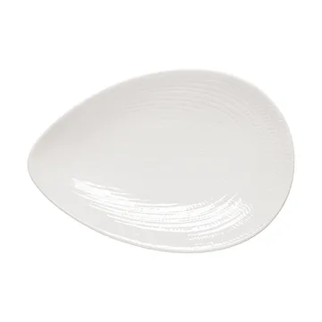 Blå eld serveringsfat - Hvit, 20x29 cm - Rörstrand