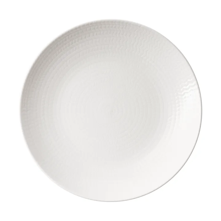 Blå eld tallrik - Hvit, 23 cm - Rörstrand