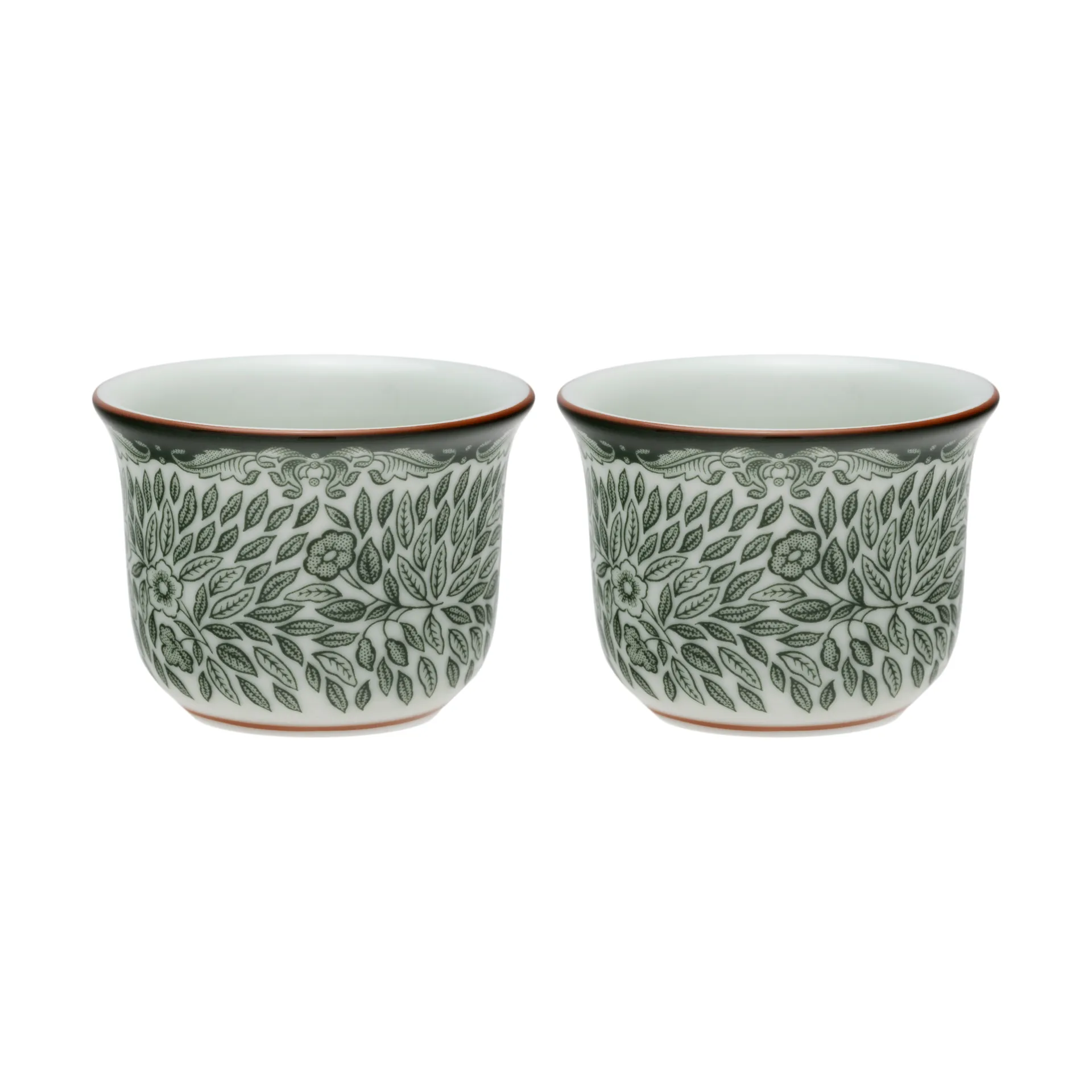 Ostindia Floris eggeglass 2-pakk, Grønn Rörstrand
