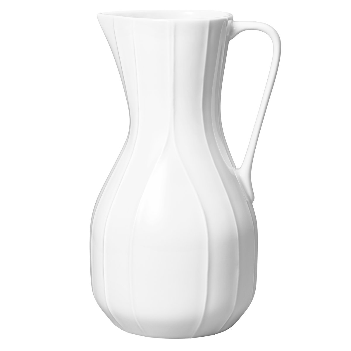 Rörstrand Pli Blanc kanne 1 L Hvit