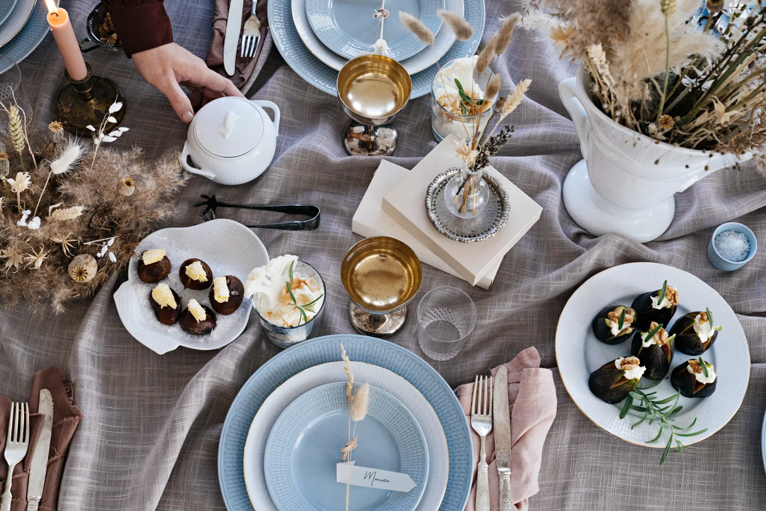 Swedish Grace asjett Ø17 cm, snø (hvit) Rörstrand