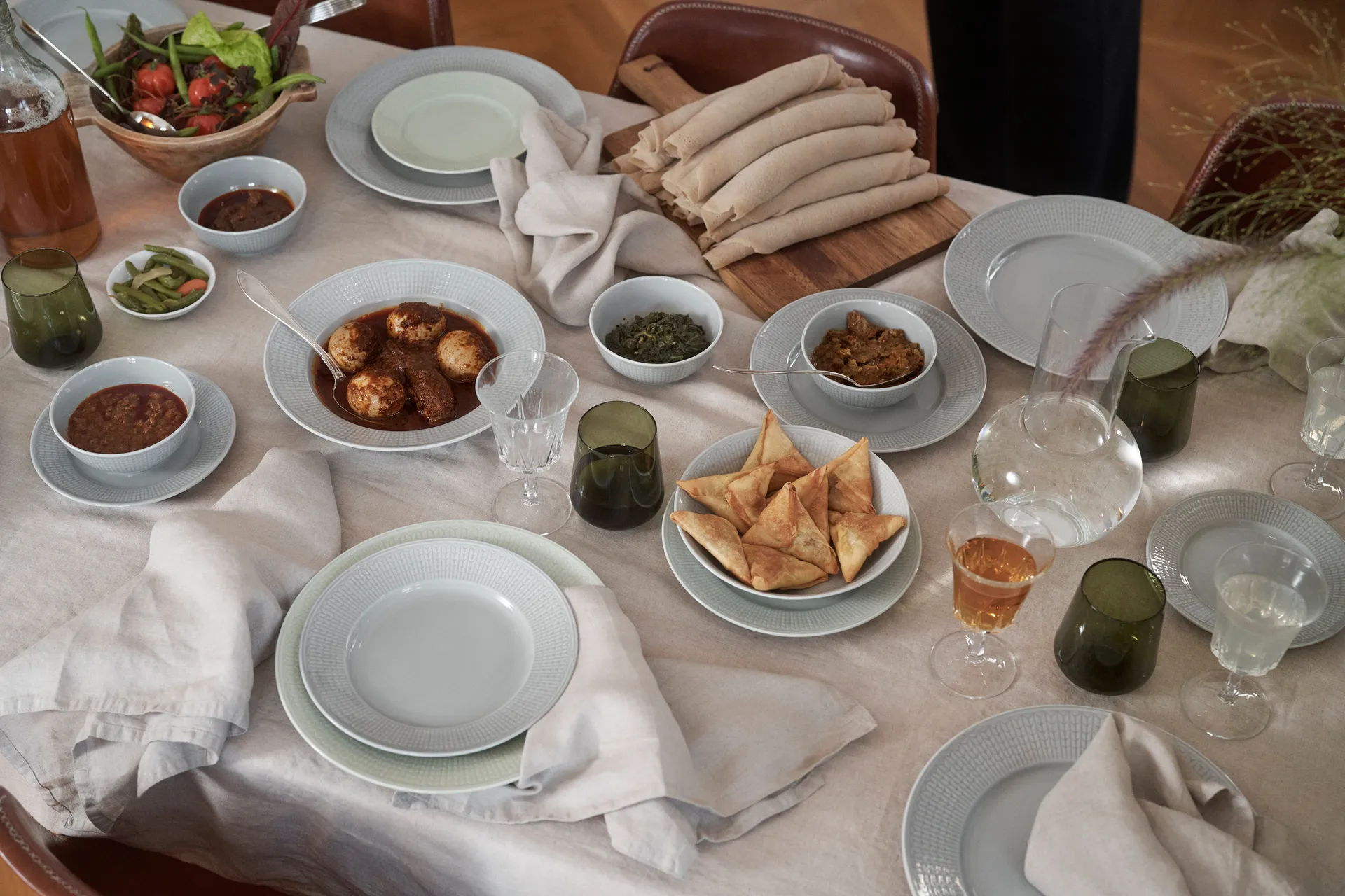 Swedish Grace asjett Ø17 cm, snø (hvit) Rörstrand