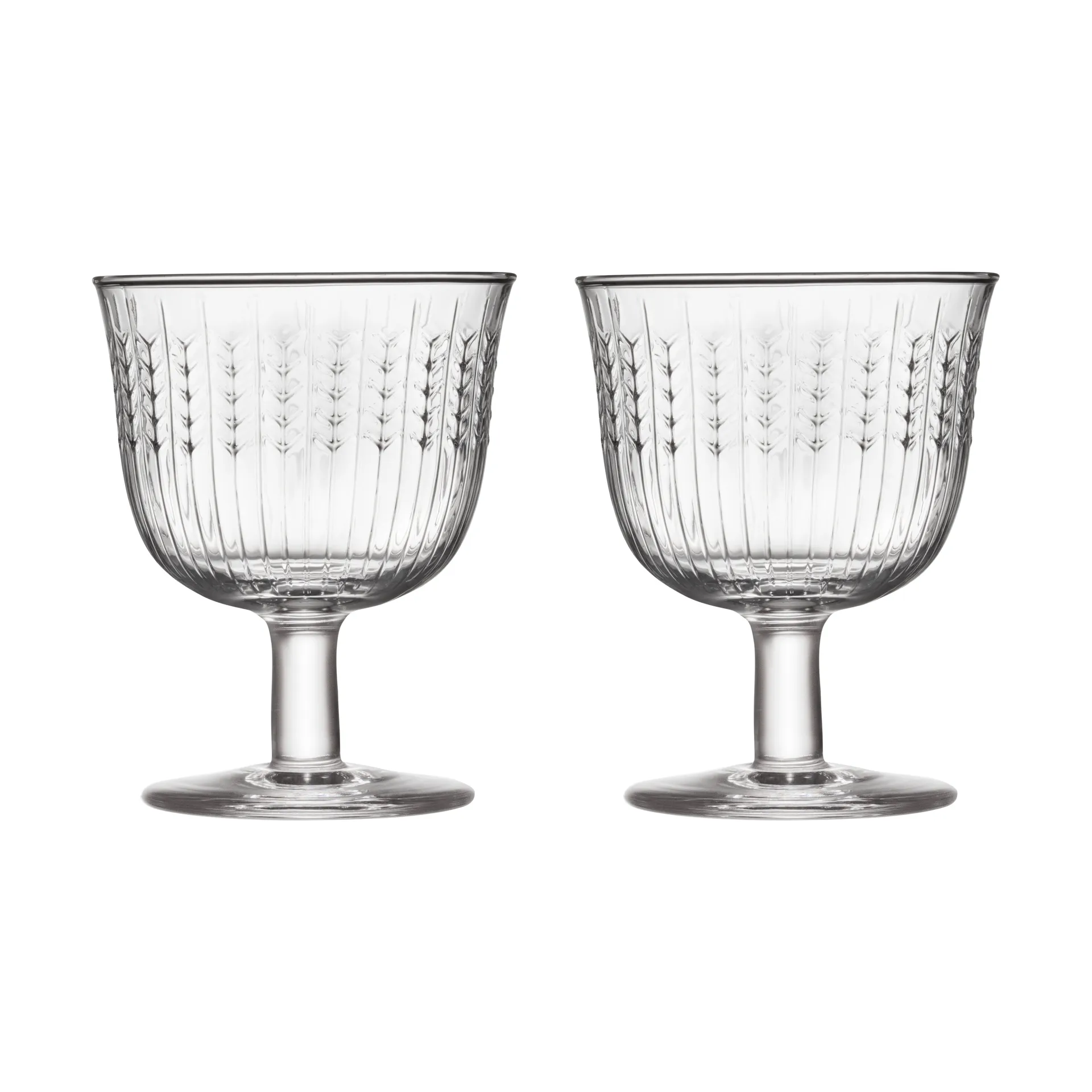 Swedish Grace drikkeglass på fot 25 cl 2-pakk, Klar Rörstrand