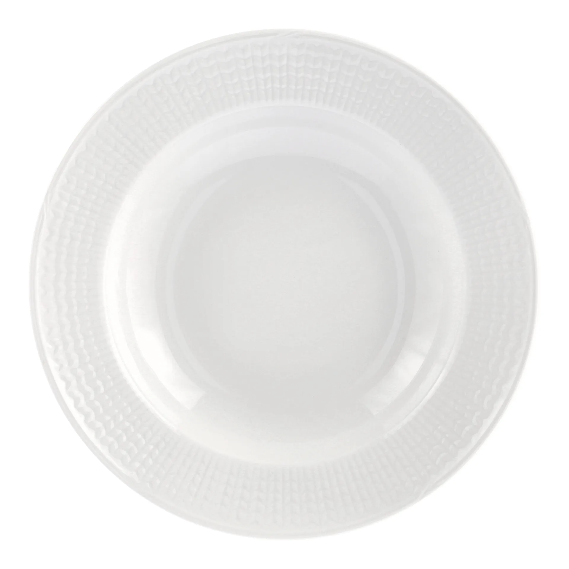 Swedish Grace dyp tallerken Ø25 cm, snø (hvit) Rörstrand