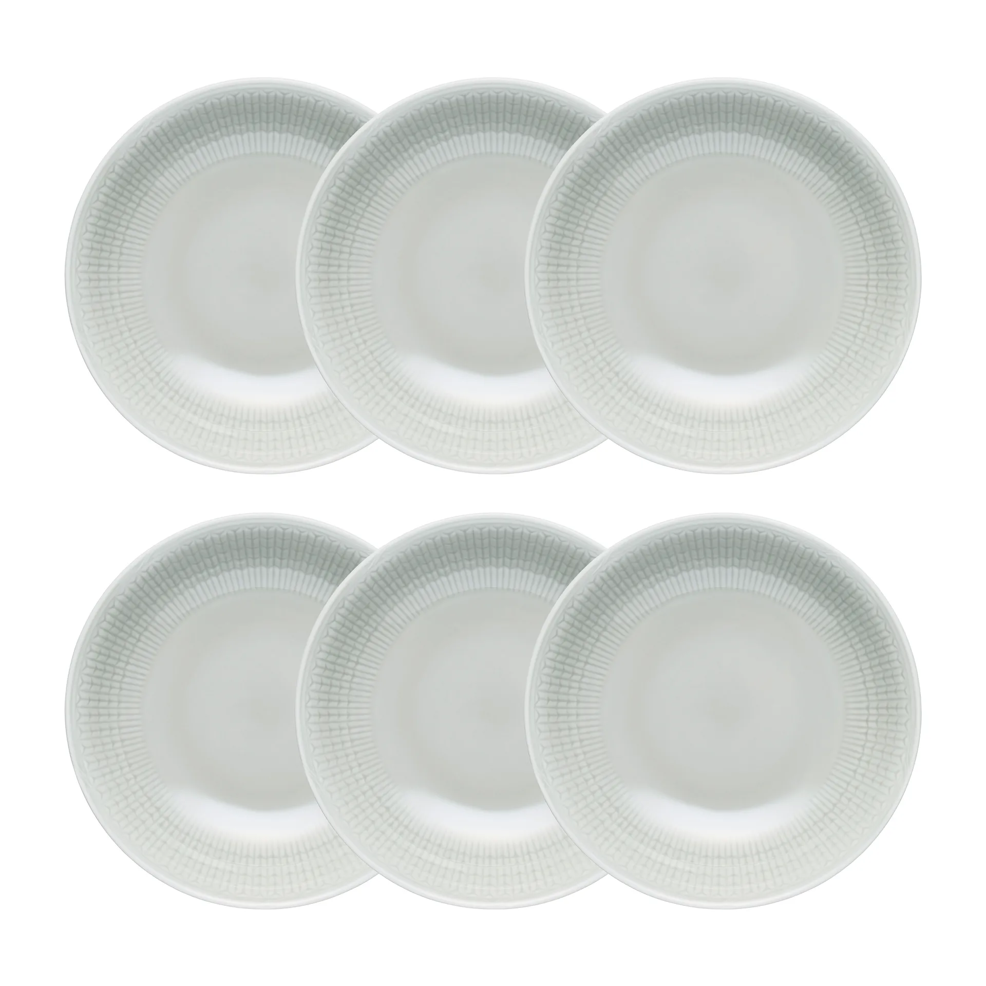Swedish Grace dyp tallerken 6-pk Tåke (grå) Rörstrand