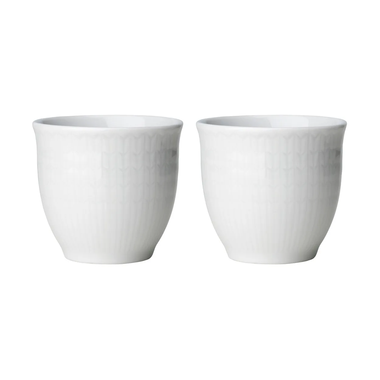 Rörstrand Swedish Grace eggeglass 2-pakning Snø