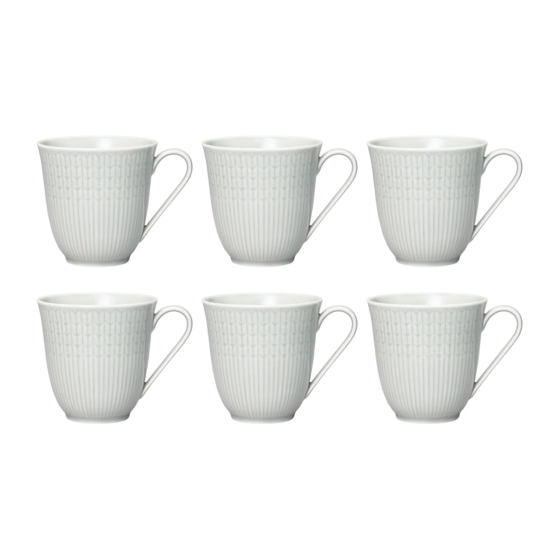 Swedish Grace lite kopp 6-pk Tåke (grå) Rörstrand