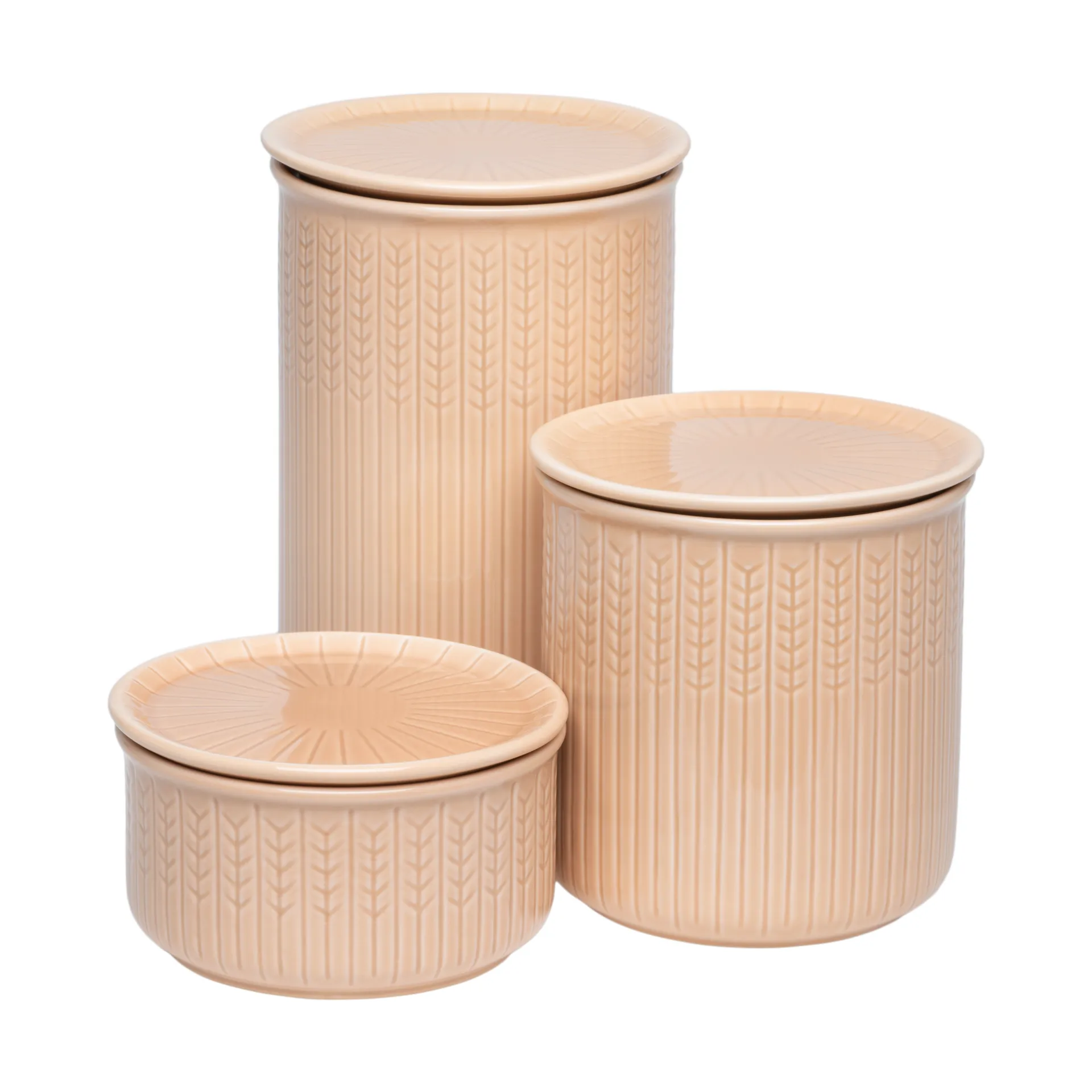 Swedish Grace oppbevaringskrukke, Karamell Jubilee, Stor 1,3 l Rörstrand