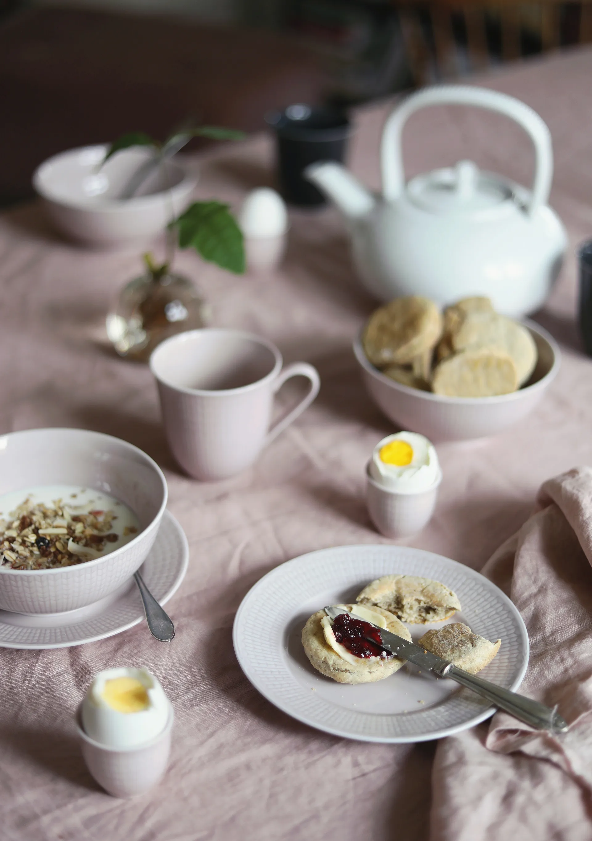 Swedish Grace skål liten, rosa 30 cl Rörstrand