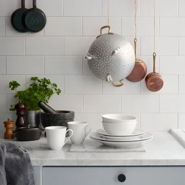 Swedish Grace tallerken Ø21 cm 8-pakning - Snø (hvit) - Rörstrand