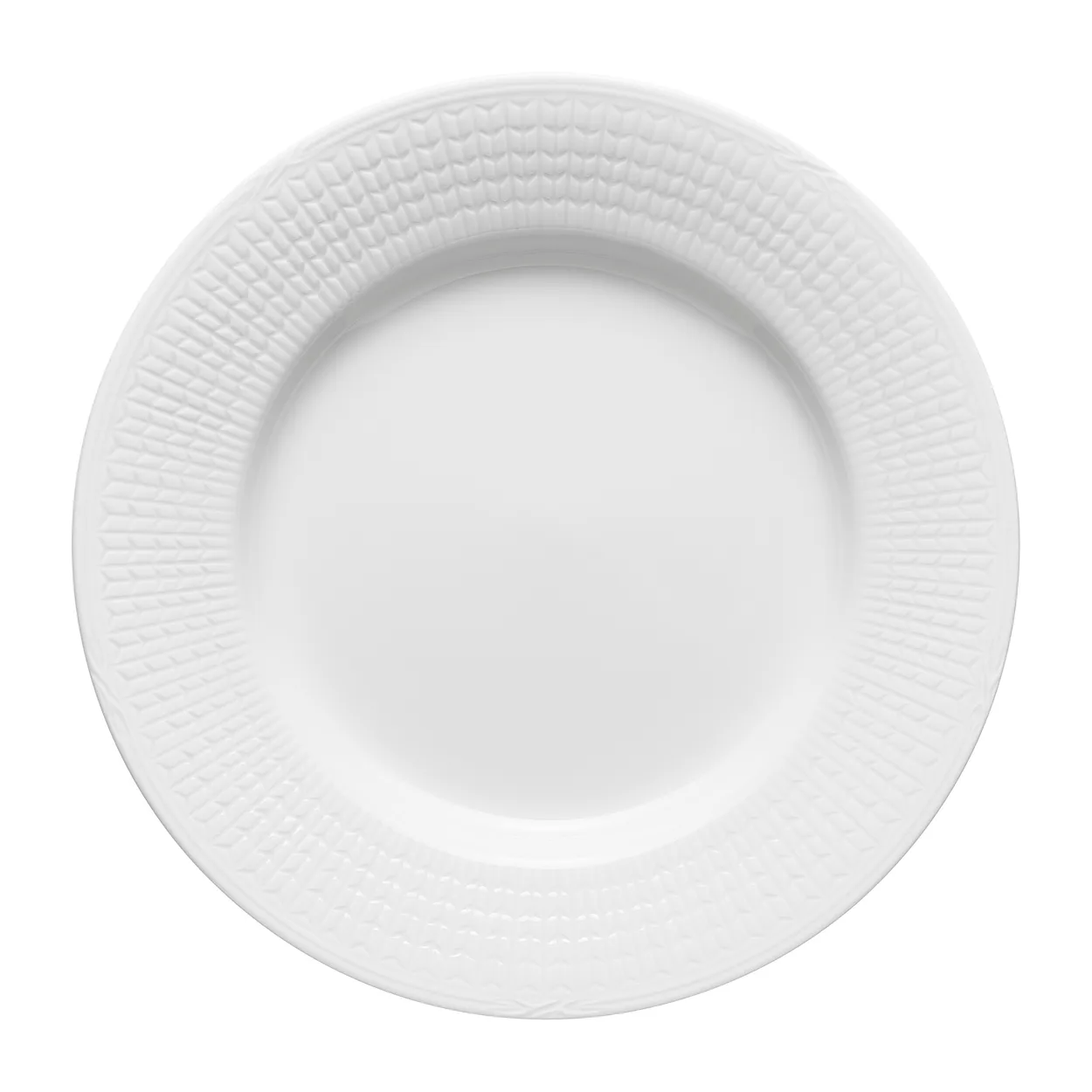 Rörstrand Swedish Grace tallerken Ø24 cm Snø (hvit)