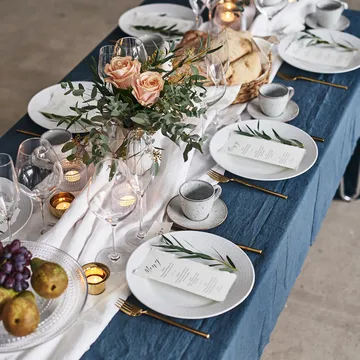 Swedish Grace tallerken Ø27 cm 8-pakning - Snø (hvit) - undefined - Rörstrand