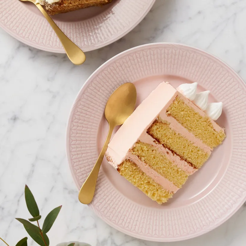 Swedish Grace tallerken liten Ø21 cm, rosa Rörstrand