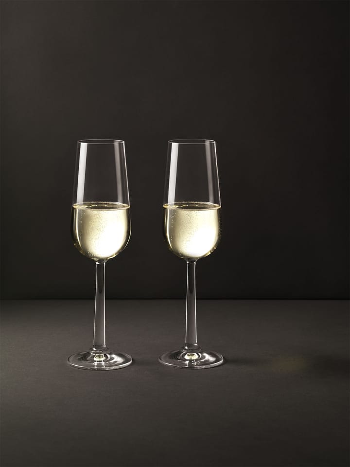 Grand Cru champagneglass 2-stk., klar 2-stk Rosendahl