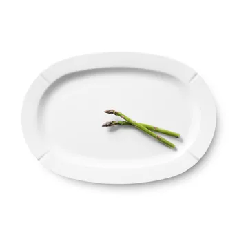 Grand Cru ovalt serveringsfat 30 x 44 cm - Hvit - Rosendahl