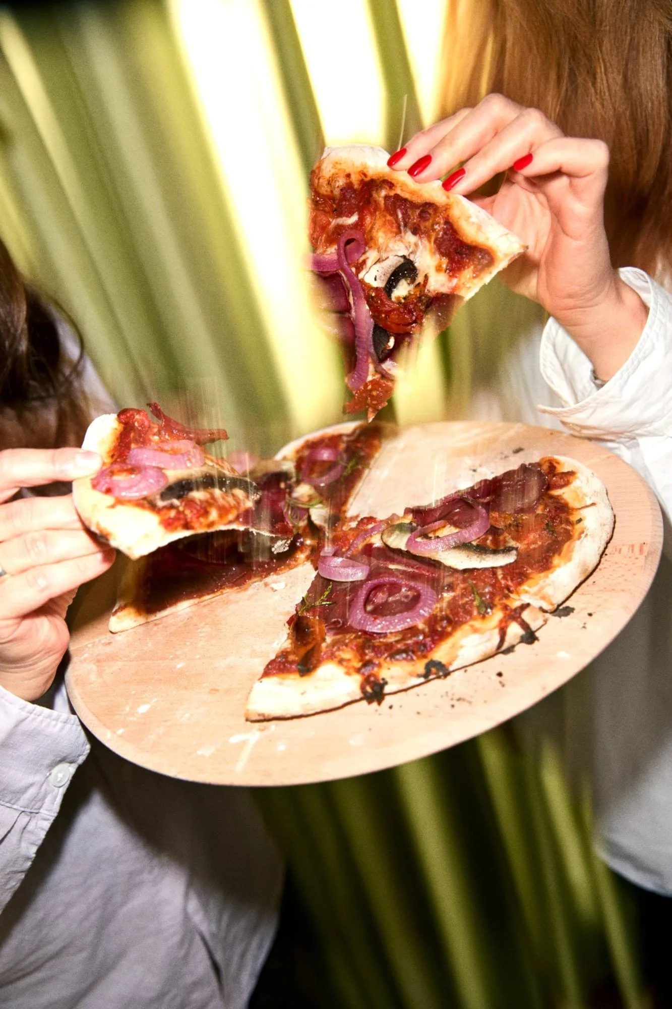 Grand Cru pizzabrett og pizzaskjærer, Bøk, Ø35 cm Rosendahl