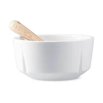Grand Cru snacksskål og skje - Hvit, Ø10,5 cm - Rosendahl