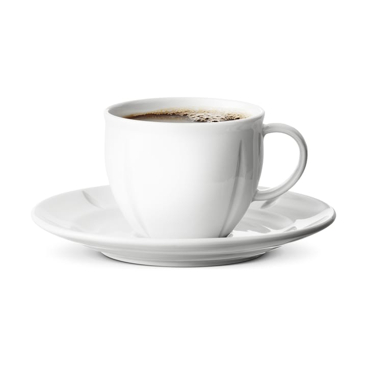 Grand Cru Soft kaffekopp med fat 28 cl, Hvit Rosendahl