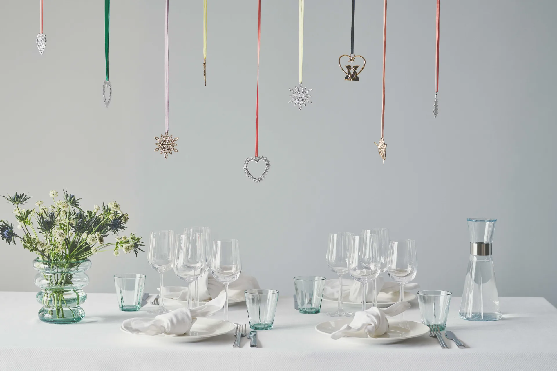 Karen Blixen juletrepynt Blomsterhjerte, Sølv Rosendahl