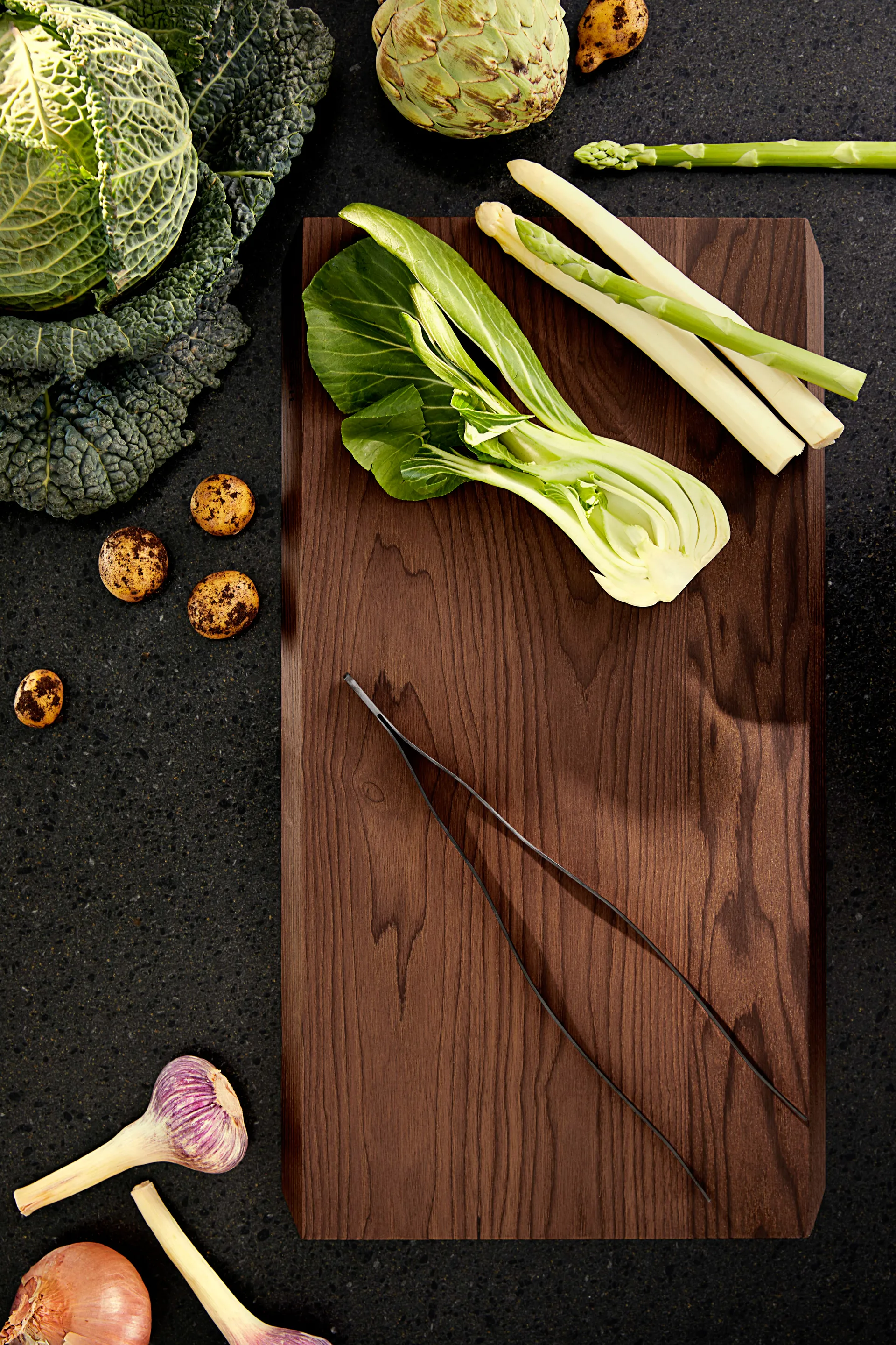 Rå stekepinsett, Stål Rosendahl