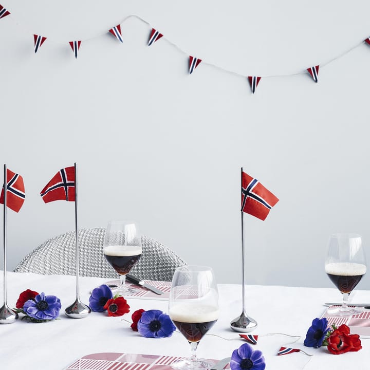 Rosendahl bursdagsflagg, norsk Rosendahl