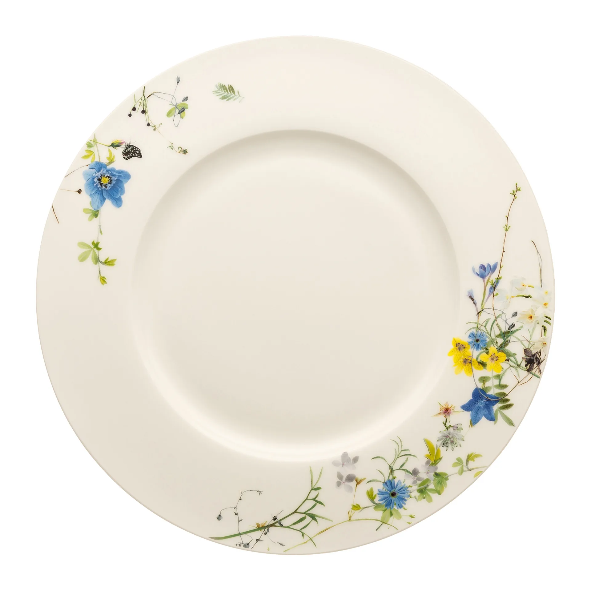 Brillance Fleurs des Alpes tallerken 28 cm, Multi Rosenthal