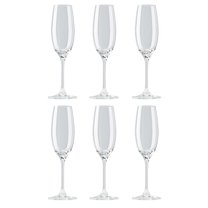 DiVino champagneglass 22 cl 6-stk., Klar Rosenthal