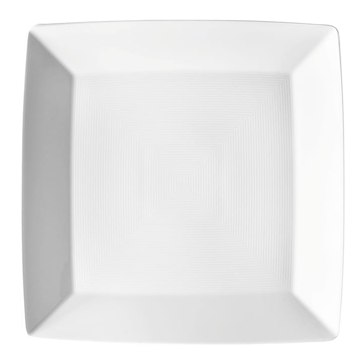 Loft kvadratisk tallerken hvit, Ø 27 cm Rosenthal